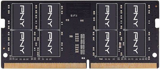 PNY Performance Bulk DDR4 with Module 1x32GB and Speed 3200 for Laptop MN32GSD43200-BLK view 1
