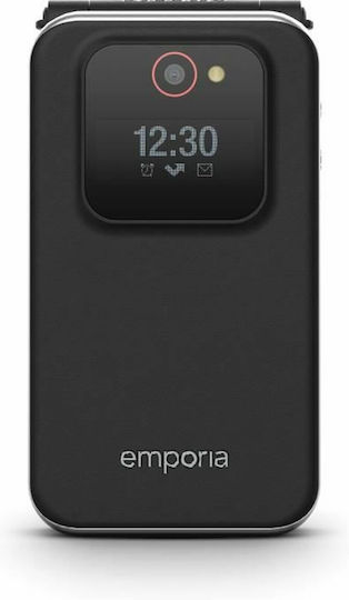 Emporia V228 Dual SIM Mobile Phone with Big Buttons Black view 3
