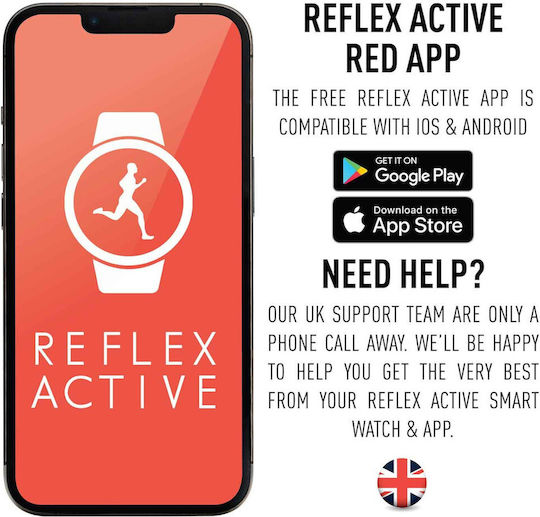 Reflex Active Series 25 Smartwatch with Heart Rate Monitor (Navy Gold) view 3