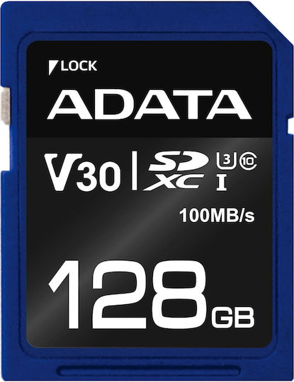 Adata Premier Pro SDXC 128GB Class 10 U3 V30 UHS-I view 2