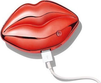 I-Total Kiss Kiss Power Bank 4000mAh with USB-A Port Red