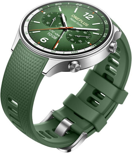 OnePlus Watch 2R 47mm with Heart Rate Monitor (Green) view 3