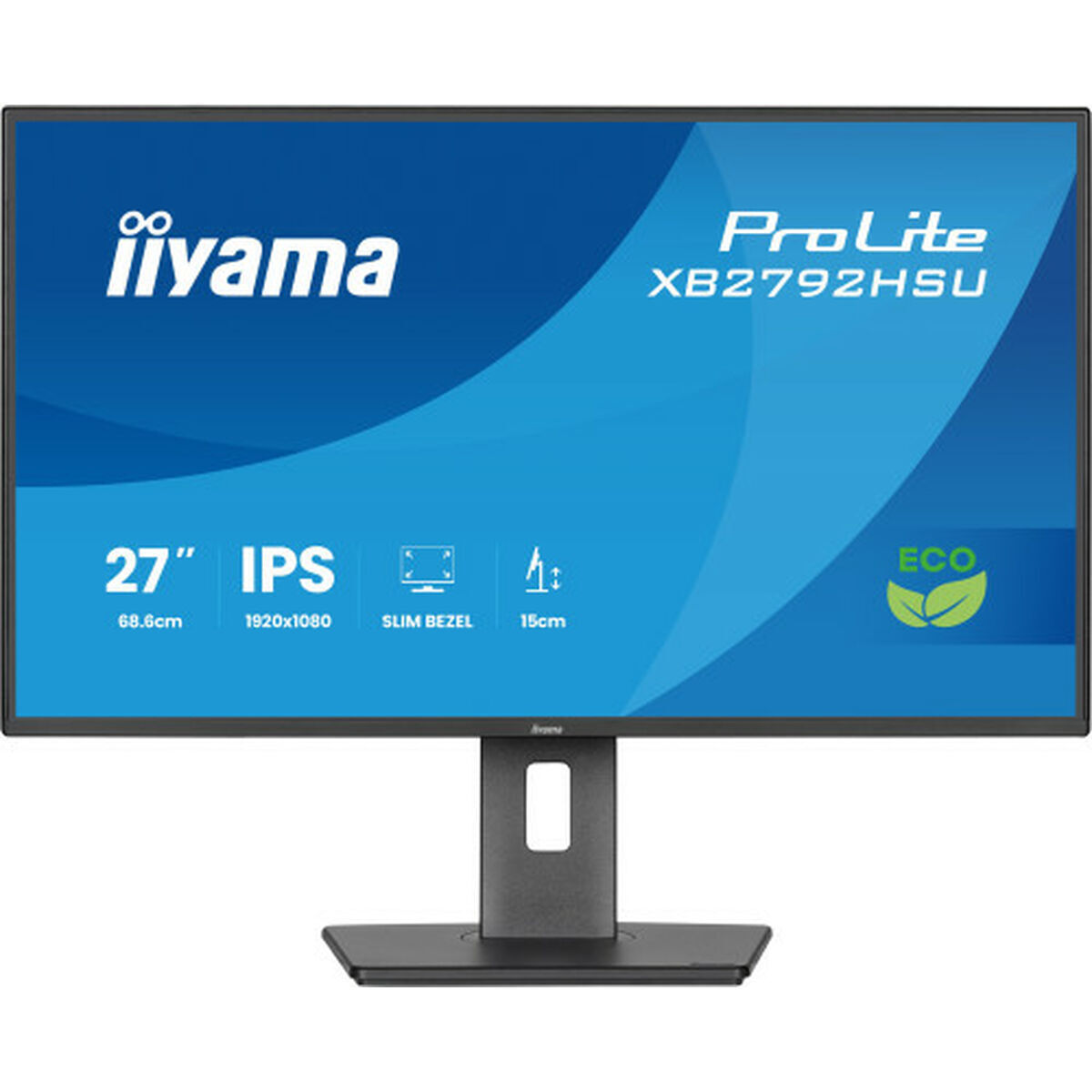 Iiyama XB2792HSU-B1 Monitor 27" FHD 1920x1080 view 1