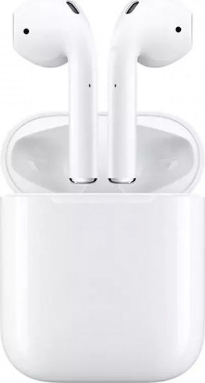 i200 Earbud Bluetooth Handsfree Earphones with Charging Case White view 1