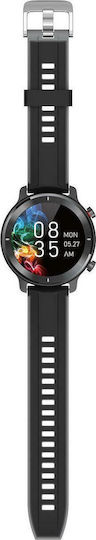 HiFuture HiWave Aluminium Smartwatch with Heart Rate Monitor (Black) view 3
