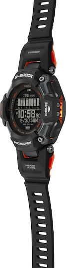 Casio Digital Automatic Watch with Rubber Strap Black view 2