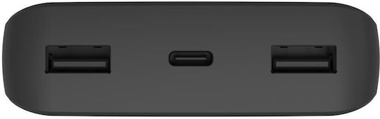 Mophie Essentials Powerstation 20000mAh with 2 USB-A Ports and USB-C Port Gray view 3