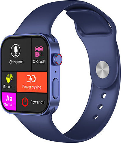 NO.01 Pro Watch 7 with Heart Rate Monitor (Blue) view 2