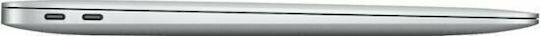 Apple MacBook Air 13.3" (2020) IPS QHD+ (M1/8GB/256GB SSD) Silver (US Keyboard) view 5