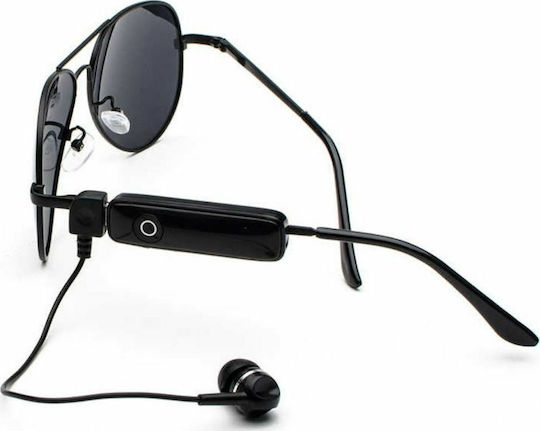 K3 Sunglasses In-ear Bluetooth Handsfree Earphone Black view 4