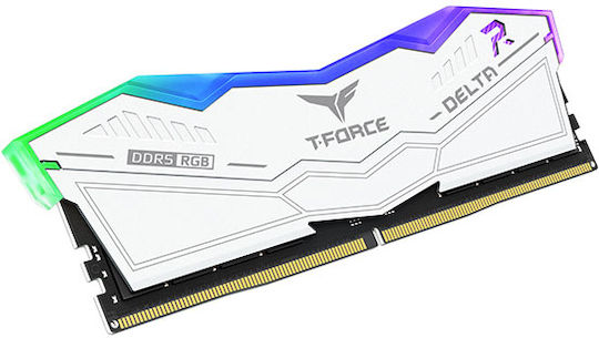TeamGroup Delta RGB White DDR5 32GB RAM with 2x16GB Modules and Speed 6000 for Desktop FF4D532G6000HC38ADC01 – widok 4