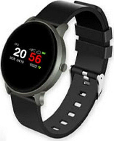 Moveteck RT823 Smartwatch with Heart Rate Monitor (Black) vista 4