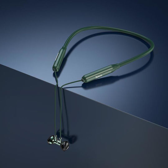 Hoco ES58 In-ear Bluetooth Handsfree Earphones Dark Green view 3