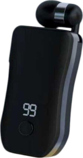 X100 In-ear Bluetooth Handsfree Earphone Lapel Black view 2