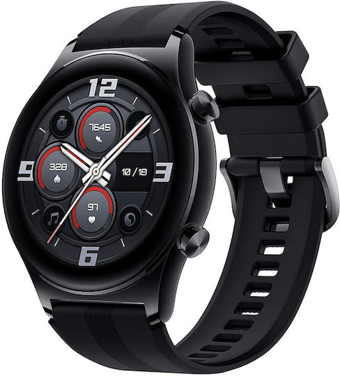 Honor Watch GS 3 46mm Waterproof with Heart Rate Monitor (Midnight Black) vue 2