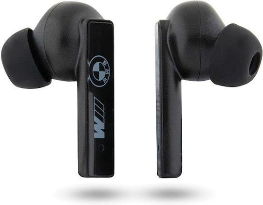 BMW Black M Collection In-ear Bluetooth Handsfree Earphones with Charging Case Black view 4