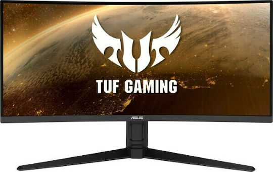 Asus TUF Gaming VG34VQL1B Ultrawide VA HDR Curved Gaming Monitor 34" QHD 3440x1440 165Hz with Response Time 1ms GTG view 1