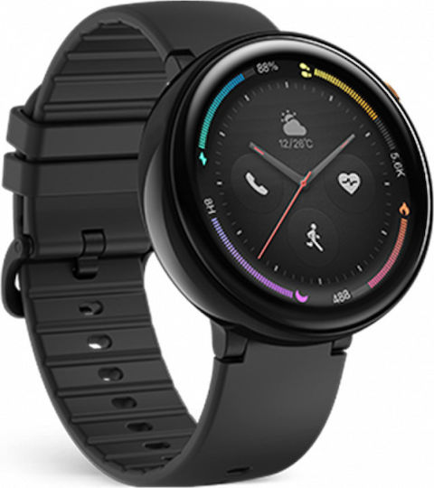Amazfit Nexo Ceramic 36mm Smartwatch with eSIM and Heart Rate Monitor (Black) view 5