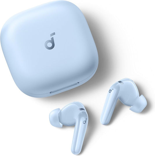 Soundcore by Anker R60i In-ear Bluetooth Handsfree Earphones with Sweat Resistance and Charging Case Light Blue