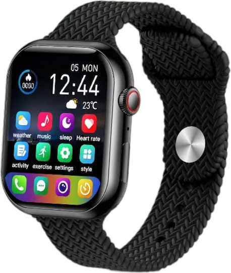 Z90 Pro 49mm Smartwatch with Heart Rate Monitor (Black)