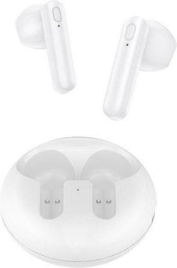 WK TWS V31 Earbud Bluetooth Handsfree Earphones with Charging Case White view 3