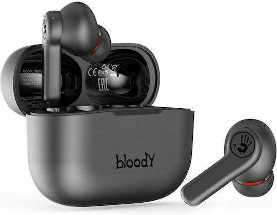 A4Tech M30 In-ear Bluetooth Handsfree Earphones with Sweat Resistance and Charging Case Black view 6