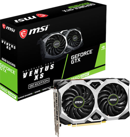 MSI GeForce GTX 1660 Super 6GB GDDR6 Ventus XS OC Graphics Card