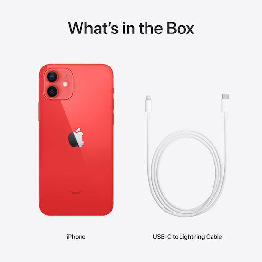 Apple iPhone 12 5G (4GB/64GB) Product Red view 8