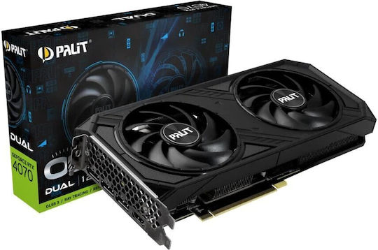 Palit GeForce RTX 4070 12GB GDDR6X Dual OC Graphics Card view 5