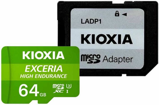 Kioxia Exceria High Endurance microSDHC 64GB Class 10 U1 V30 A1 UHS-I view 4