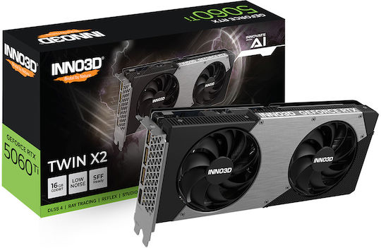 Inno 3D GeForce RTX 5060 Ti 16GB GDDR7 Twin X2 Graphics Card view 1
