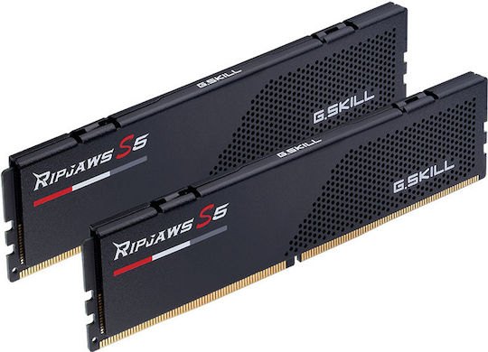 G.Skill Ripjaws S5 DDR5 64GB RAM with 2x32GB Modules and Speed 6000 for Desktop F5-6000J3238G32GX2-RS5K view 2