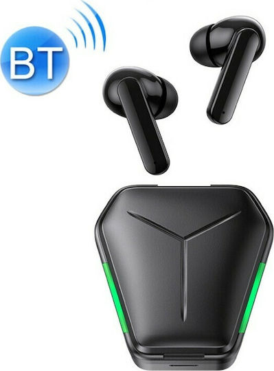 Usams JY01 In-ear Bluetooth Handsfree Earphones with Sweat Resistance and Charging Case Black view 2