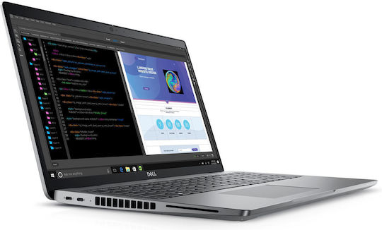 Dell Precision 3580 15.6" IPS FHD (i7-1360P/64GB/2TB SSD/RTX A500/W11 Pro) Grey (FR Keyboard) view 2