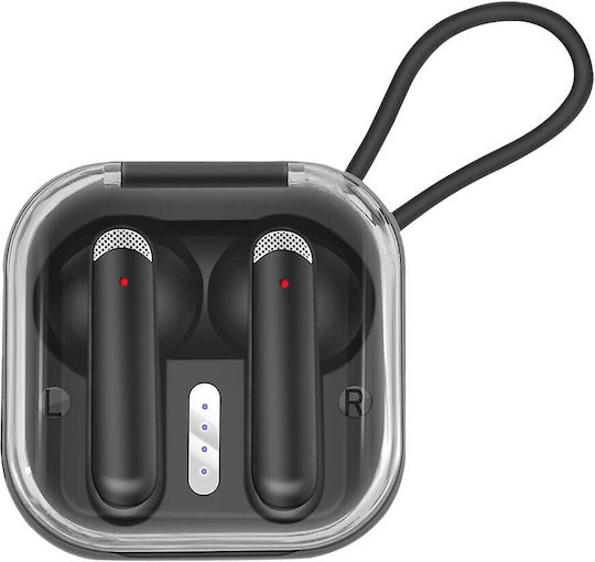 Music Taxi X-S1 Earbud Bluetooth Handsfree Earphones with Charging Case Black