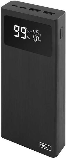 Emos B0532B Power Bank 20000mAh 22.5W Black view 2