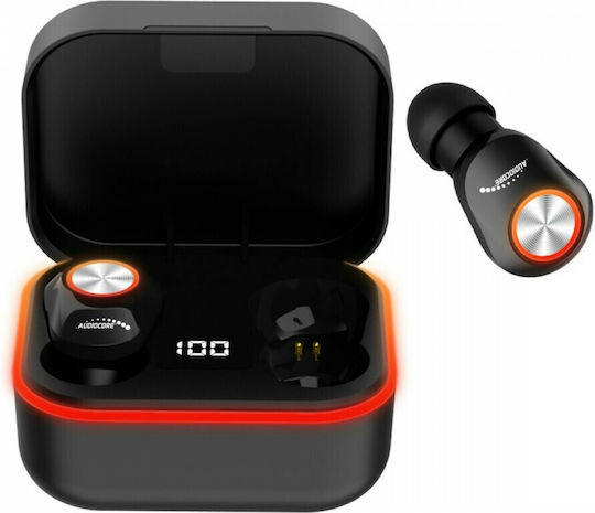Audiocore AC580 In-ear Bluetooth Handsfree Earphones with Sweat Resistance and Charging Case Black vue 5