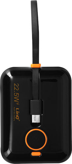 LinQ TT13803 Power Bank 15000mAh 22.5W with USB-C Port Power Delivery Black