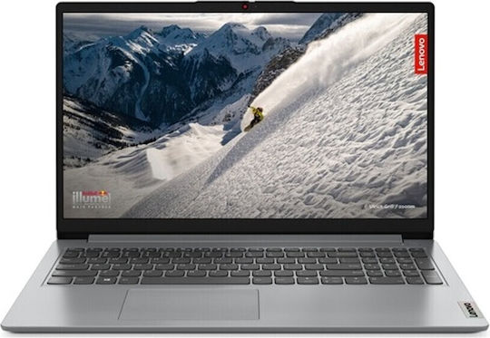 Lenovo IdeaPad 1 15IGL7 15.6" FHD (Celeron Quad Core-N4120/8GB/256GB SSD/No OS) Cloud Grey (IT Keyboard)