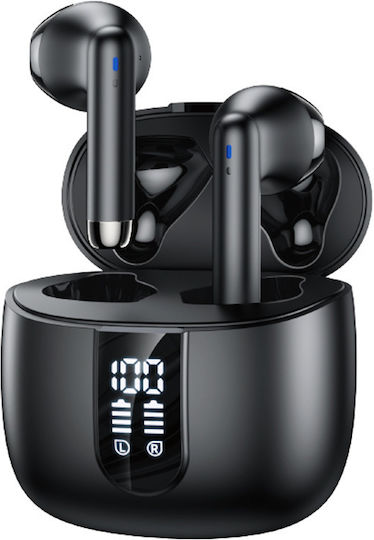 Yesido TWS22 Earbud Bluetooth Handsfree Earphones with Charging Case Black view 1