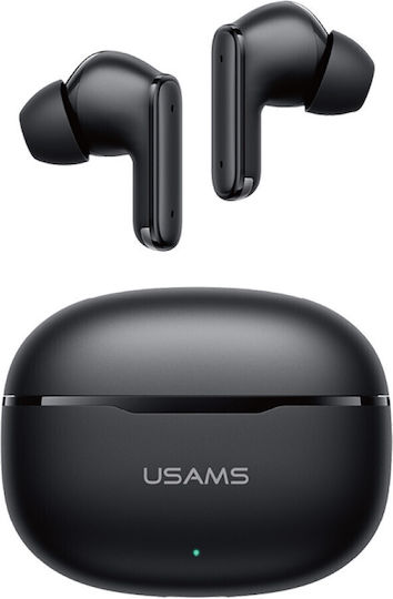 Usams E05 In-ear Bluetooth Handsfree Earphones with Charging Case Black view 4