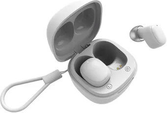 Blue Star Mini A19 In-ear Bluetooth Handsfree Earphones with Charging Case White view 1