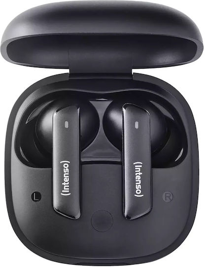 Intenso T500HAE In-ear Bluetooth Handsfree Earphones with Charging Case Black vue 3