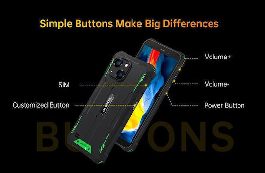 Oukitel WP32 Dual SIM (4GB/128GB) Resistant Smartphone Black view 9