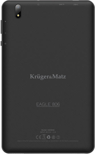 Kruger & Matz Eagle 806 4G 8" Tablet (3GB/32GB) Black view 4