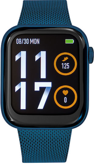 Tekday 656517 Smartwatch with Heart Rate Monitor (Blue)