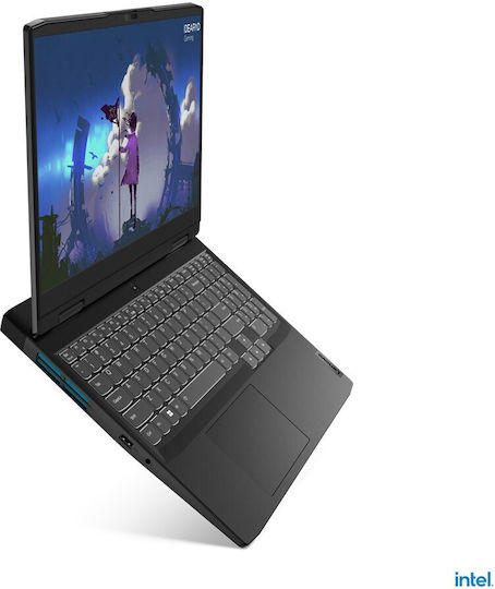 Lenovo IdeaPad Gaming 3 15IAH7 15.6" IPS QHD 165Hz (i5-12450H/16GB/512GB SSD/GeForce RTX 3060/W11 Home) Onyx Grey (US Keyboard) view 5