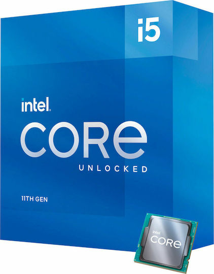 Intel Core i5-11600K 3.9GHz Processor 6 Core for Socket 1200 in Box vy 2