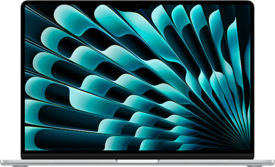 Apple MacBook Air 15" (2024) 15.3" Retina Display (M3-8-core/8GB/512GB SSD) Silver (GR Keyboard)