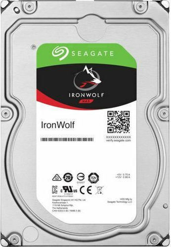 Seagate IronWolf Nas 12TB HDD Hard Drive 3.5" SATA III 7200rpm with 256MB Cache for NAS ST12000VN0008 vue 6